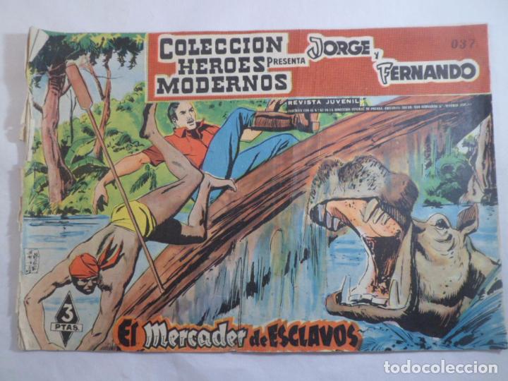 Tebeos: COLECCI&Oacute;N HEROES MODERNOS. JORGE Y FERNANDO N&ordm; 6 - Foto 1