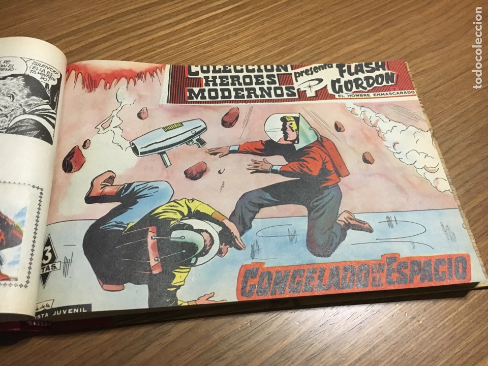 Tebeos: Tomo colecci&oacute;n h&eacute;roes modernos presenta flash gordon - Foto 2