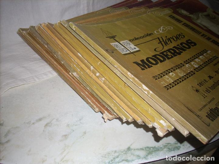 Tebeos: Lote de trece ejemplares de H&eacute;roes Modernos, de Editorial Dolar - Foto 2