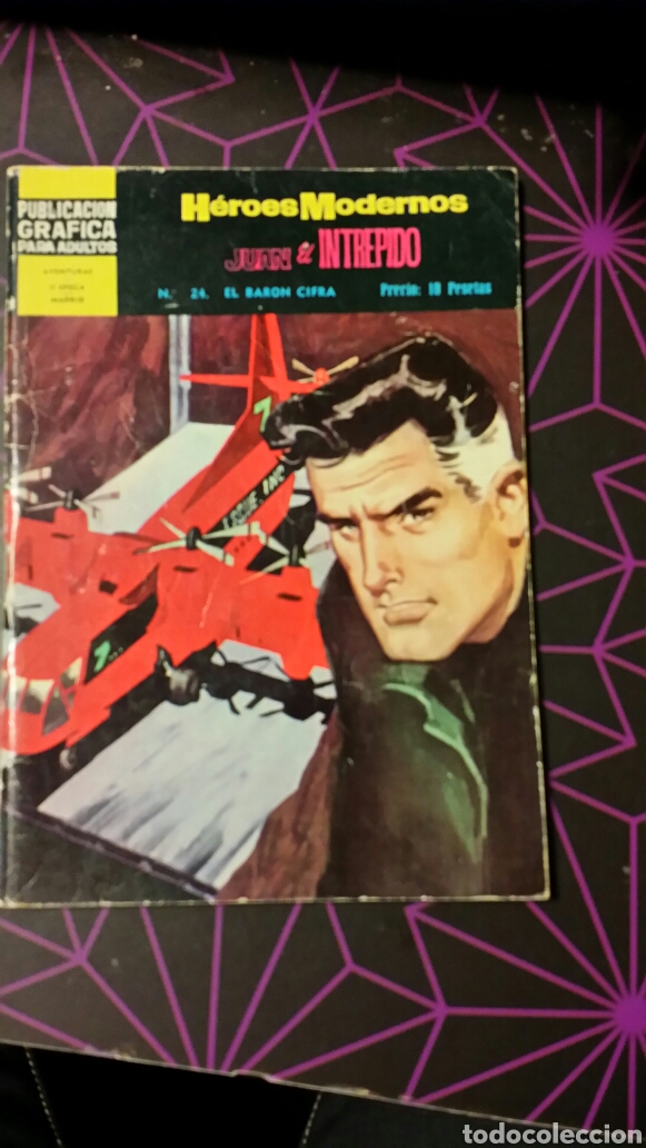 Tebeos: H&eacute;roes modernos. Juan el intr&eacute;pido.  N&deg;24 - Foto 1