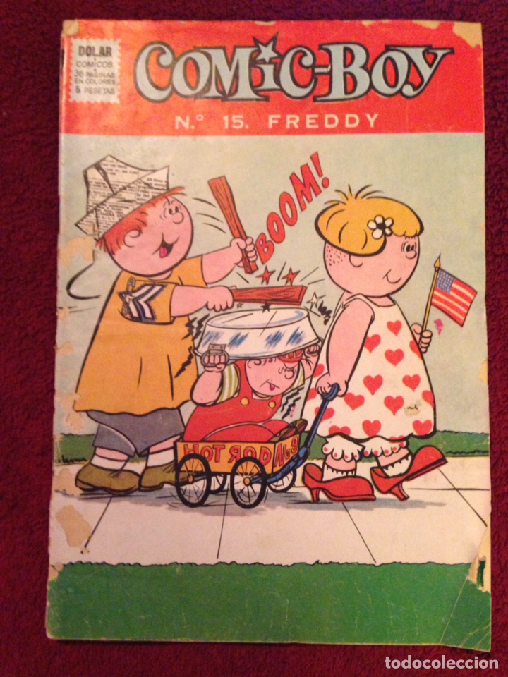 Tebeos: Tebeo 1964.- COMIC BOY . Numero 15 &rdquo; FREDDY&rdquo; - Foto 1