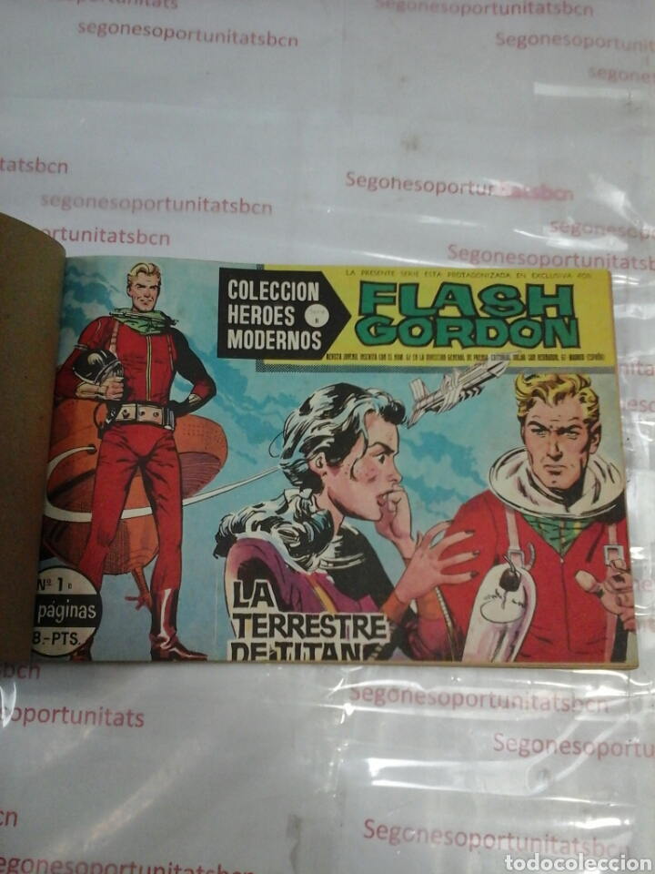 Tebeos: LOTE - FLASH GORDON - 60 N&Uacute;MEROS - ED. DOLAR - Foto 3