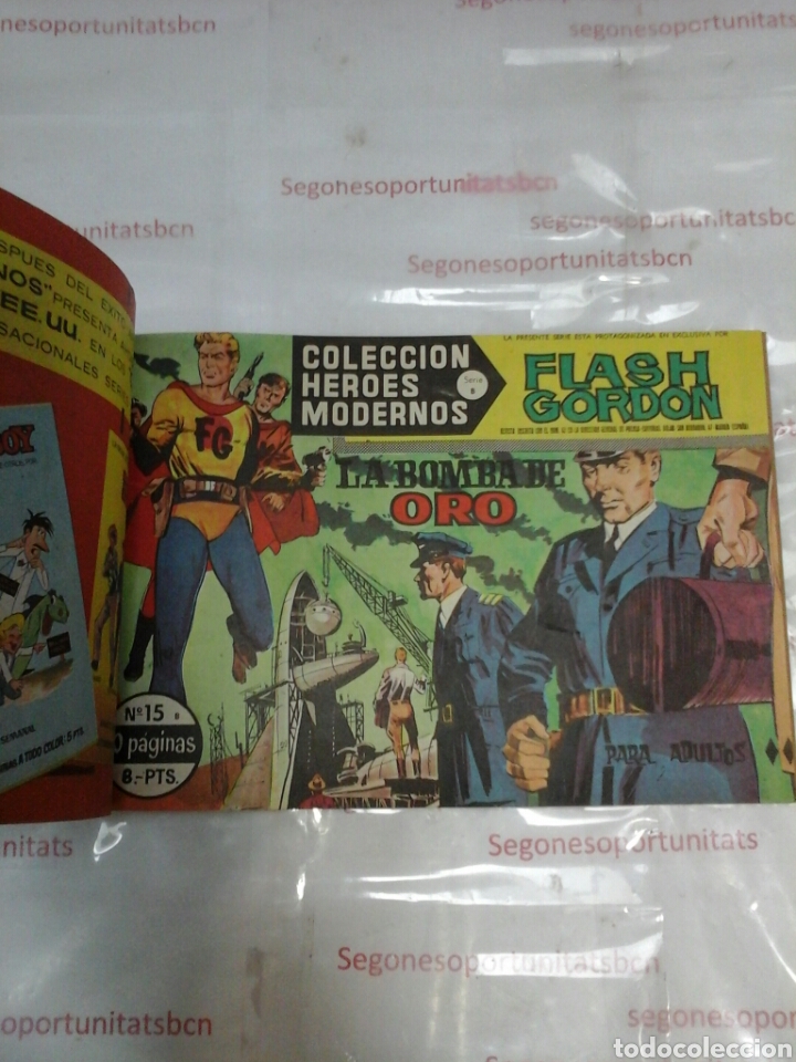 Tebeos: LOTE - FLASH GORDON - 60 N&Uacute;MEROS - ED. DOLAR - Foto 4
