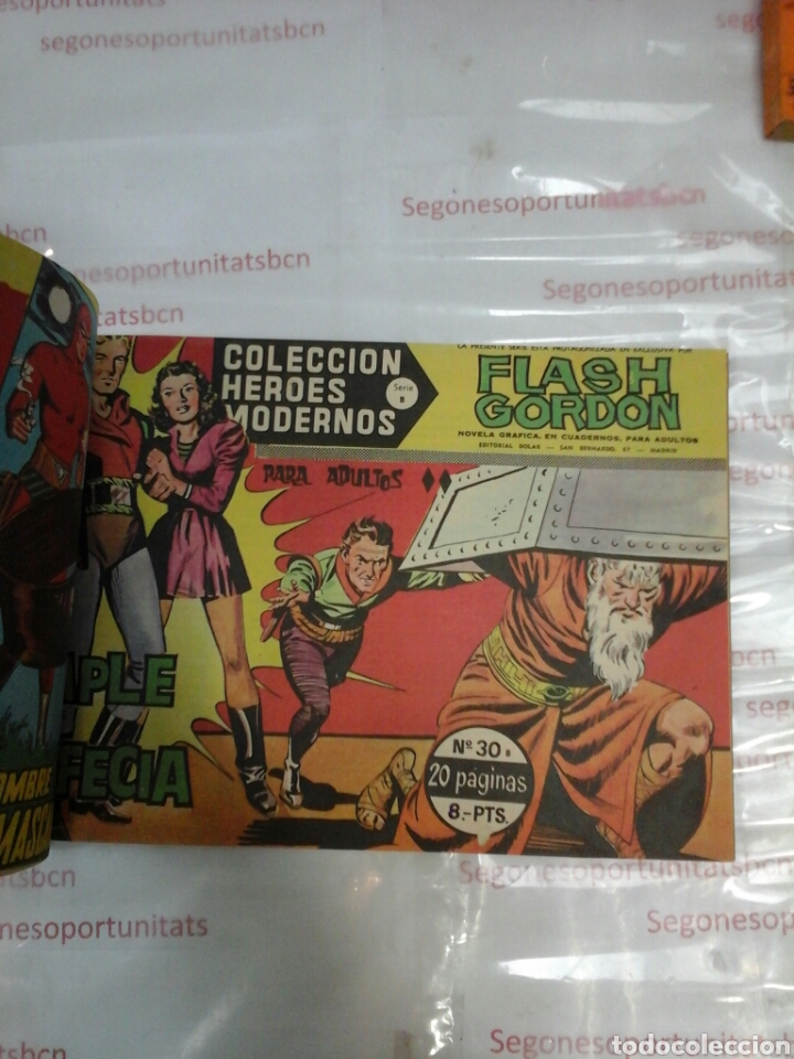 Tebeos: LOTE - FLASH GORDON - 60 N&Uacute;MEROS - ED. DOLAR - Foto 6