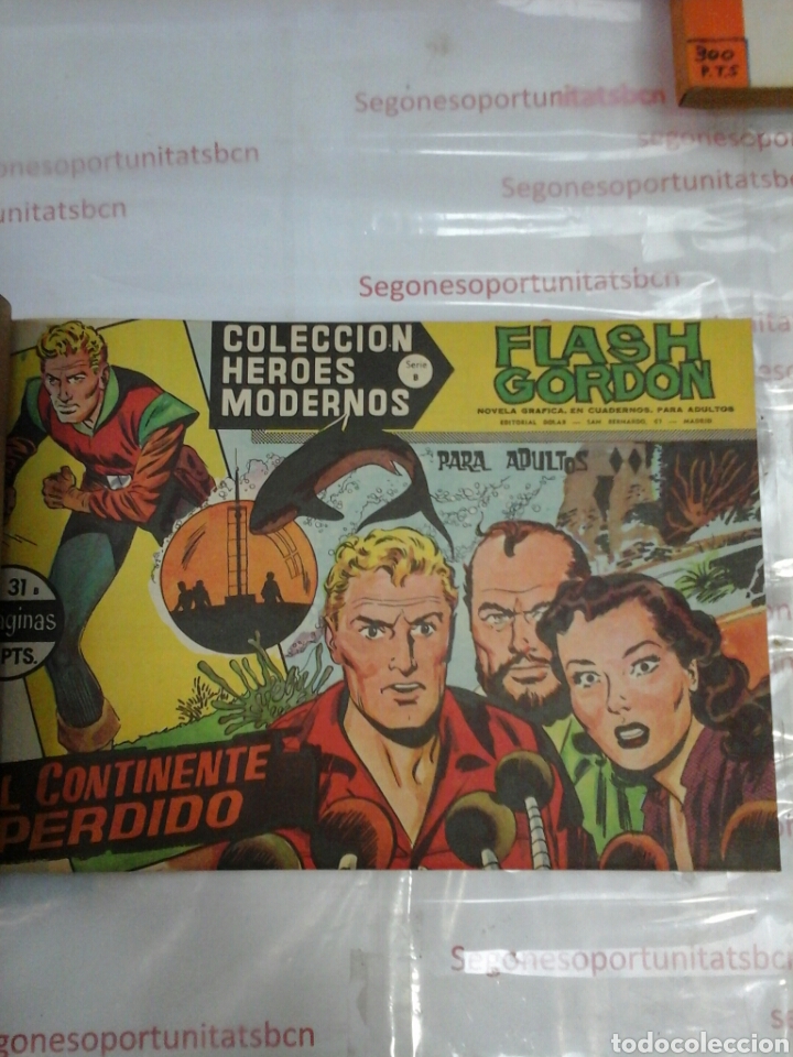 Tebeos: LOTE - FLASH GORDON - 60 N&Uacute;MEROS - ED. DOLAR - Foto 7