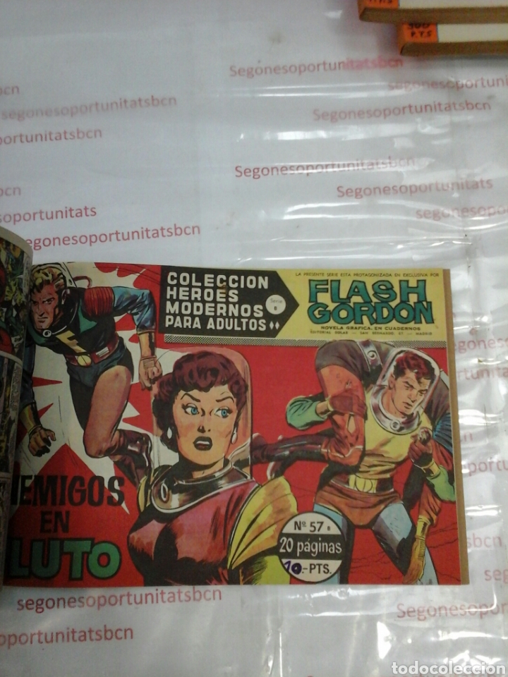 Tebeos: LOTE - FLASH GORDON - 60 N&Uacute;MEROS - ED. DOLAR - Foto 10