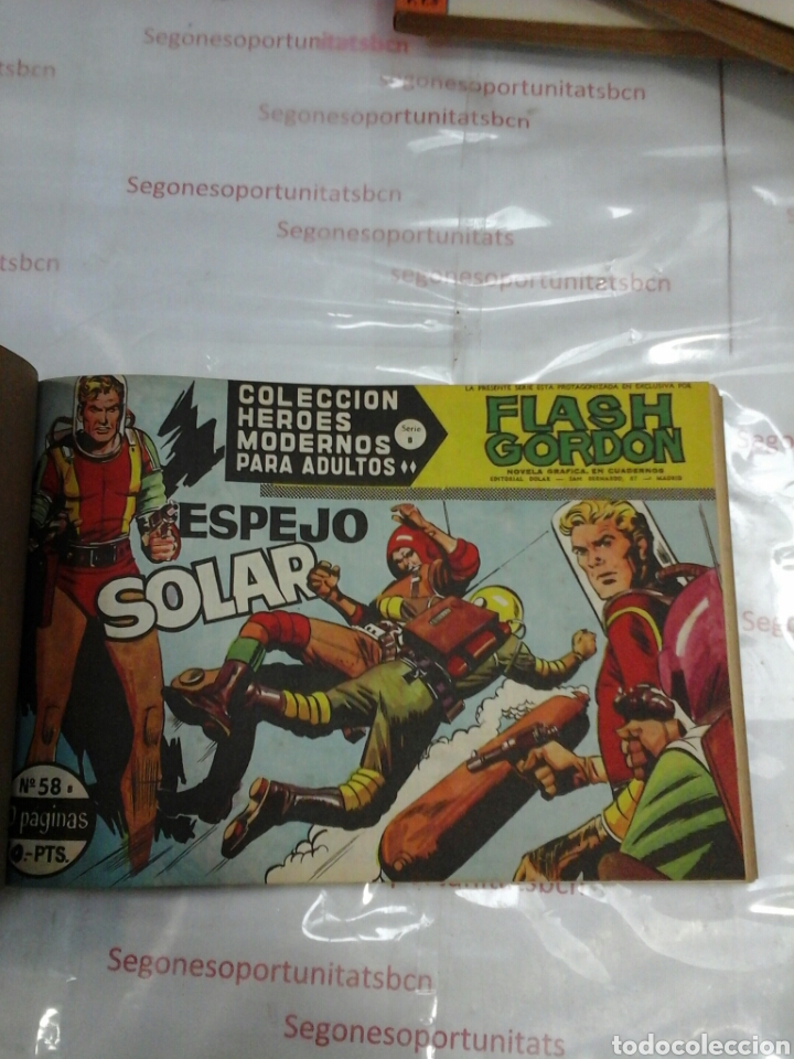 Tebeos: LOTE - FLASH GORDON - 60 N&Uacute;MEROS - ED. DOLAR - Foto 11