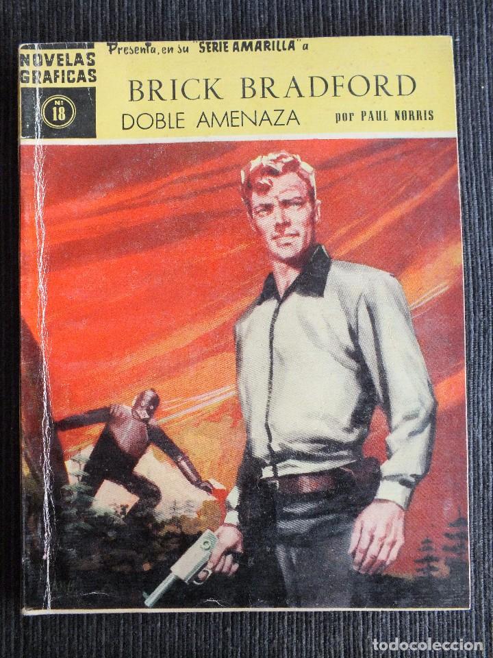 Tebeos: BRICK BRADFORD N&ordm; 18 SERIE AMARILLA EDITORIAL DOLAR - Foto 1
