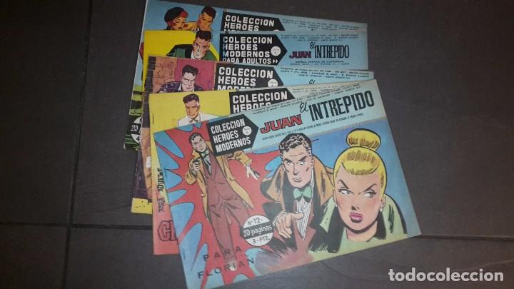 Tebeos: Heroes Modernos Serie C. Juan el Intr&eacute;pido. 5 c&oacute;mics - Foto 1