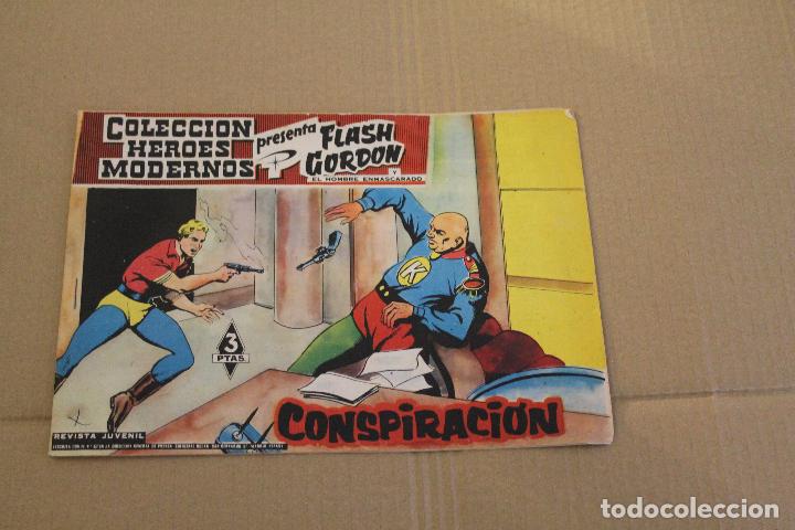 Tebeos: COLECCI&Oacute;N H&Eacute;ROES MODERNOS N&ordm; 026, CON FLASH GORDON, EDITORIAL D&Oacute;LAR - Foto 1