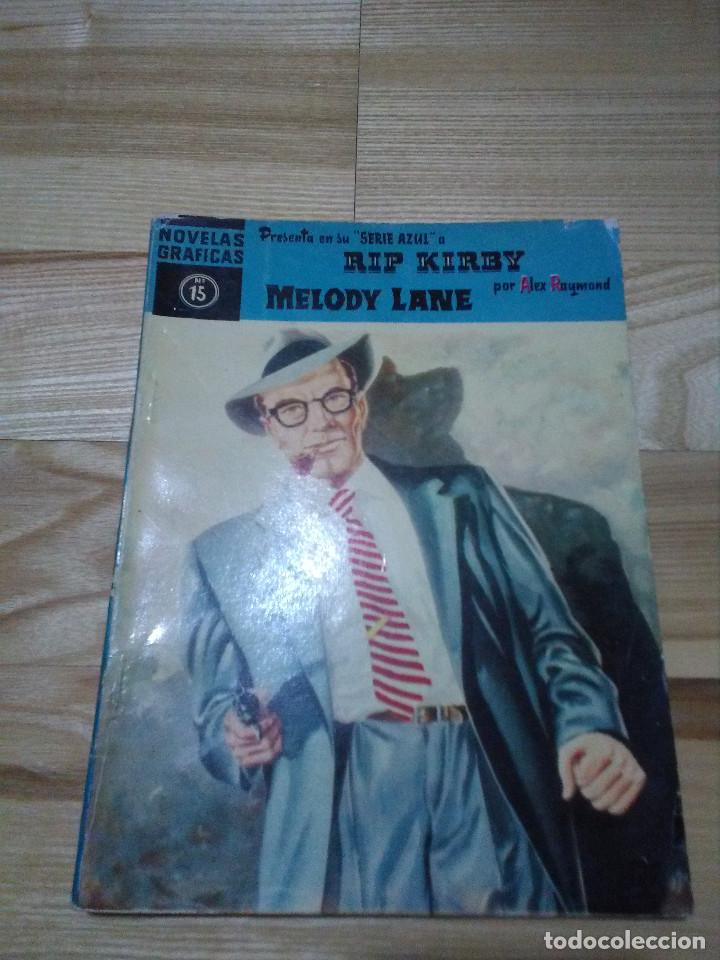 Tebeos: Tebeo comic Serie Azul Rip Kirby Editorial Dolar numero 15 - Foto 1