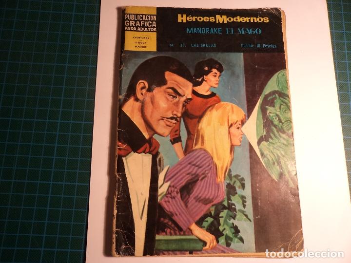 Tebeos: heroes modernos. n&ordm; 37. mandrake. dolar. - Foto 1