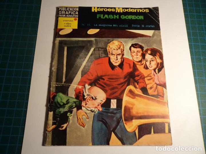 Tebeos: heroes modernos. n&ordm; 15. flash gordon. dolar. - Foto 1