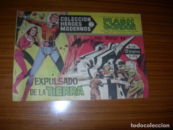 Tebeos: FLASH GORDON N&ordm; 34 EDITA DOLAR - Foto 1