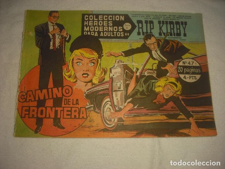 Tebeos: COLECCION HEROES MODERNOS N 47, RIP KIRBY - Foto 1