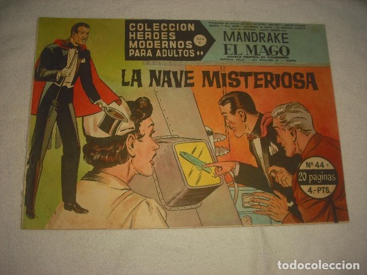 Tebeos: COLECCION HEROES MODERNOS N 44 MANDRAKE EL MAGO - Foto 1
