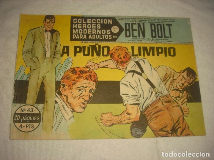 Tebeos: COLECCION HEROES MODERNOS N 43, BEN BOLT - Foto 1