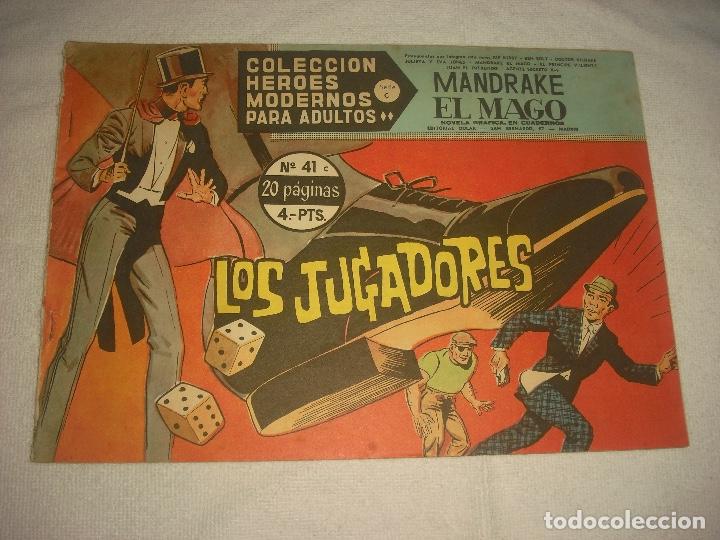 Tebeos: COLECCION HEROES MODERNOS N 41,MANDRAKE EL MAGO - Foto 1