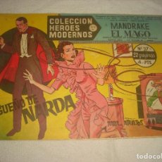 Tebeos: COLECCION HEROES MODERNOS N 37,MANDRAKE EL MAGO. Lote 113111551