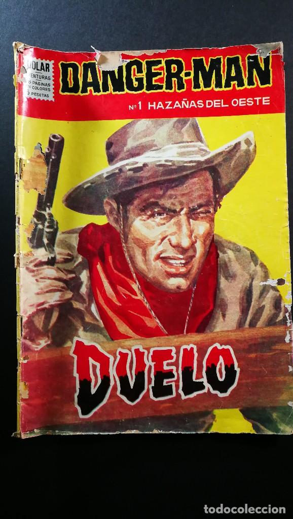 Tebeos: Original Danger-man n&ordm; 1 haza&ntilde;as del oeste, editorial D&oacute;lar - Foto 1