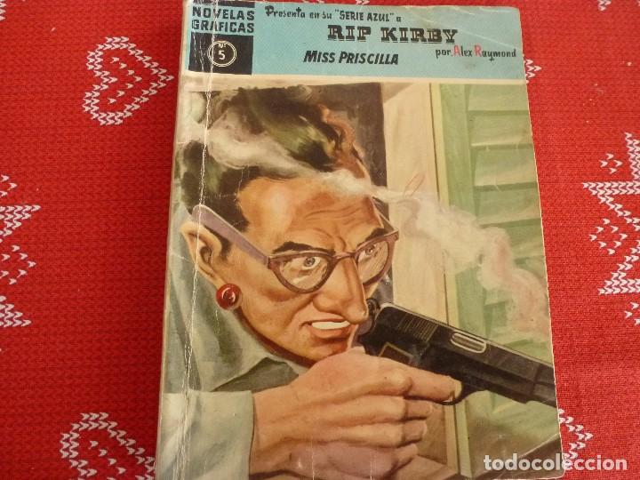 Tebeos: COMIC-SERIE AZUL DE RIP KIRBY-EDITORIAL DOLAR-N&ordm;:5 - Foto 1