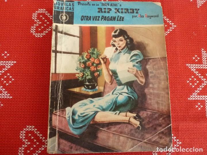 Tebeos: COMIC-SERIE AZUL DE RIP KIRBY-EDITORIAL DOLAR-N&ordm;:10 - Foto 1