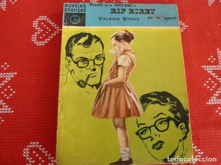 Tebeos: COMIC-SERIE AZUL DE RIP KIRBY-EDITORIAL DOLAR-N&ordm;:11 - Foto 1