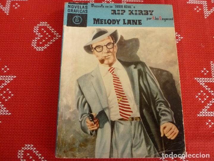 Tebeos: COMIC-SERIE AZUL DE RIP KIRBY-EDITORIAL DOLAR-N&ordm;:15 - Foto 1