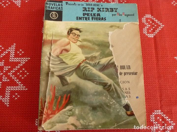 Tebeos: COMIC-SERIE AZUL DE RIP KIRBY-EDITORIAL DOLAR-N&ordm;:16 - Foto 1