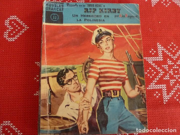Tebeos: COMIC-SERIE AZUL DE RIP KIRBY-EDITORIAL DOLAR-N&ordm;:32 - Foto 1