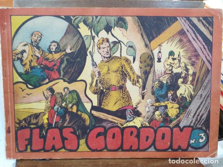 Tebeos: Flas Gordon - n&ordm; 3 - Ed. Dolar 1943 - Foto 1