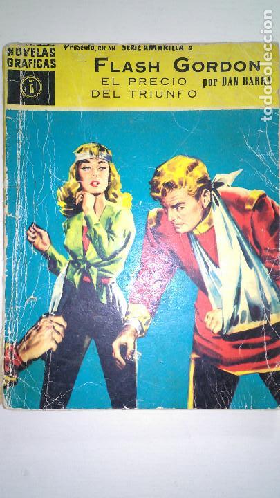 Tebeos: FLASH GORDON * SERIE AMARILLA N&ordm; 6 * EDITORIAL DOLAR 1959 * - Foto 1