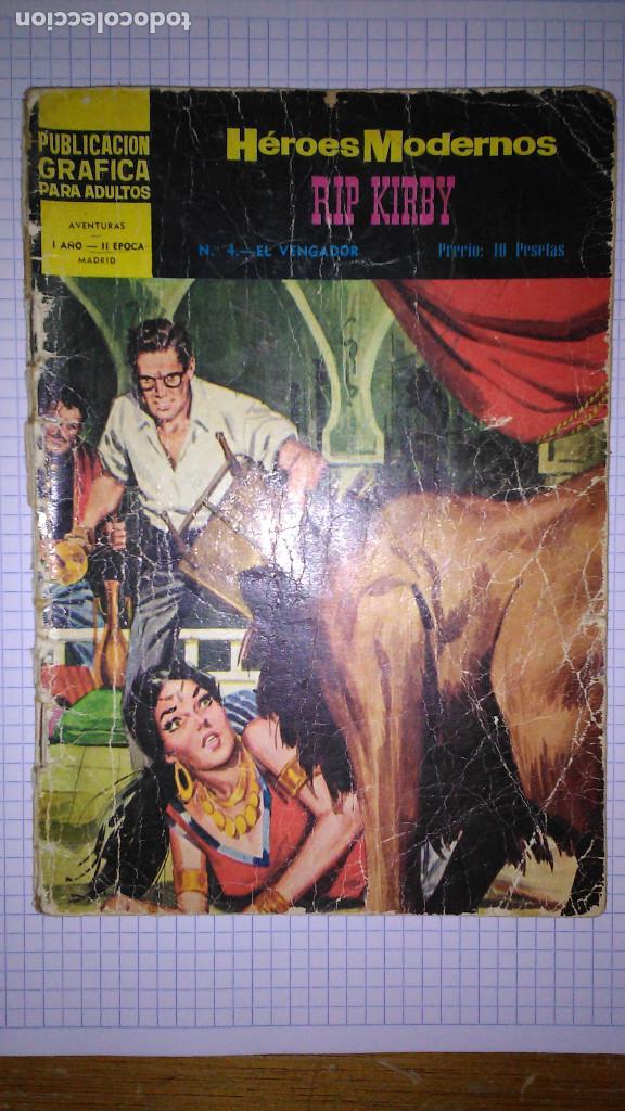 Tebeos: RIP KIRBY * HEROES MODERNOS N&ordm; 4 * EDITORIAL DOLAR 1966 * - Foto 1