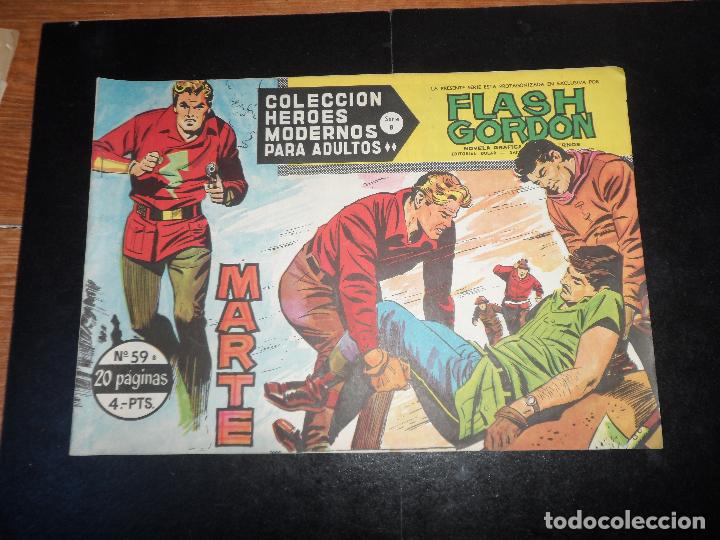 Tebeos: FLASH GORDON HEROES MODERNOS DOLAR SERIE B N&ordm; 59 - Foto 1