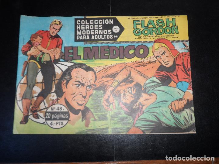 Tebeos: FLASH GORDON HEROES MODERNOS DOLAR SERIE B N&ordm; 48 - Foto 1