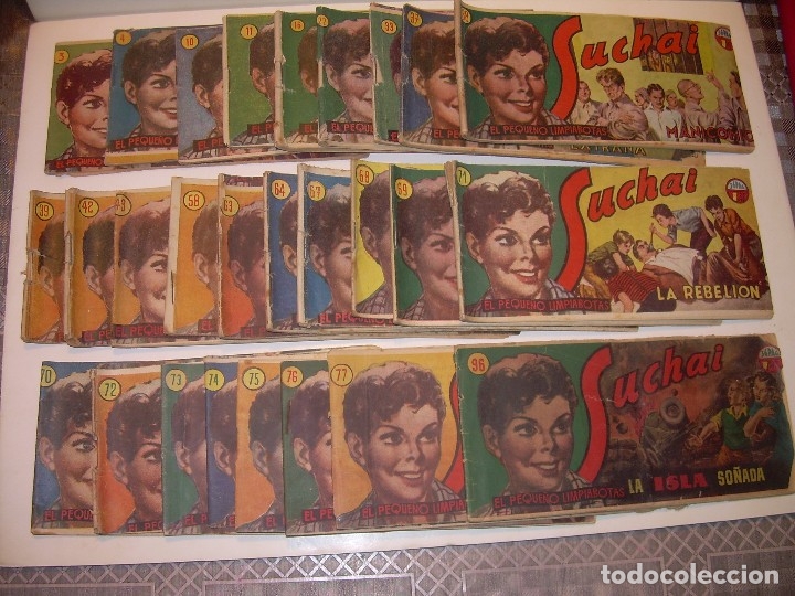 Tebeos: 27 COMICS - TBO.......SUCHAI...EL PEQUE&Ntilde;O LIMPIABOTAS.....EDIT. DOLAR. - Foto 3