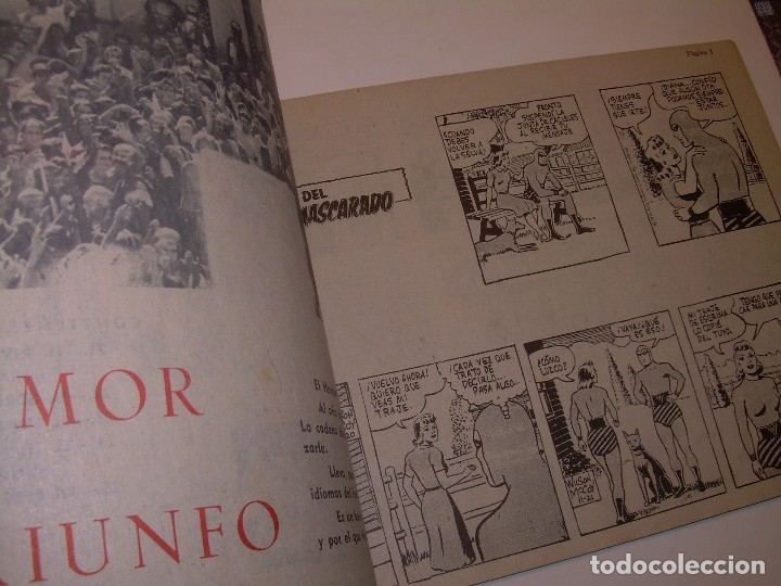 Tebeos: ALBUM DE LUJO....EL HOMBRE ENMASCARADO...EDIT. DOLAR AÑO 1958 - Foto 6 - 120242463