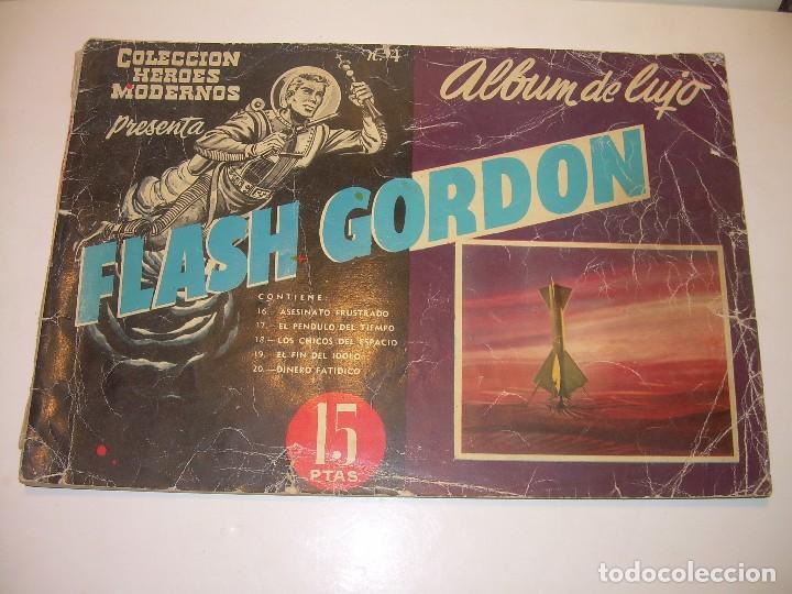 Tebeos: ALBUM DE LUJO....FLASH GORDON...EDIT. DOLAR A&Ntilde;O 1958 - Foto 1