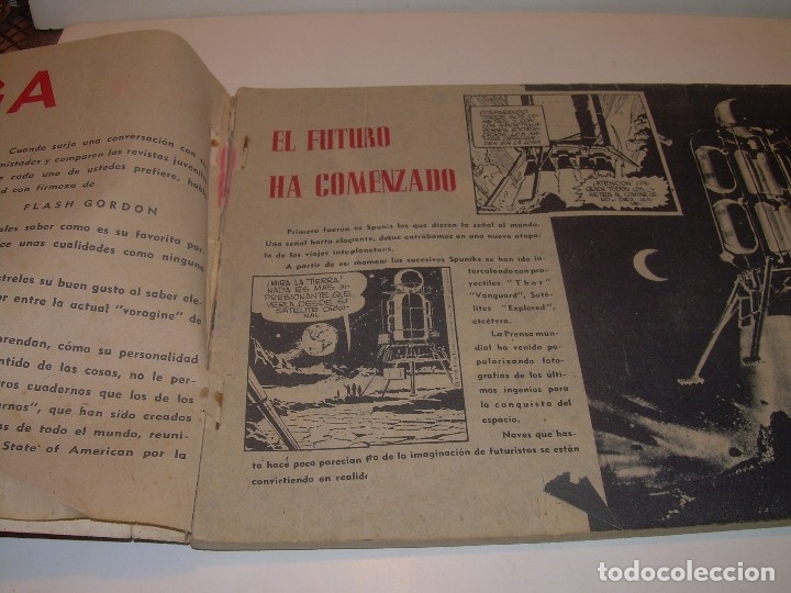 Tebeos: ALBUM DE LUJO....FLASH GORDON...EDIT. DOLAR A&Ntilde;O 1958 - Foto 3