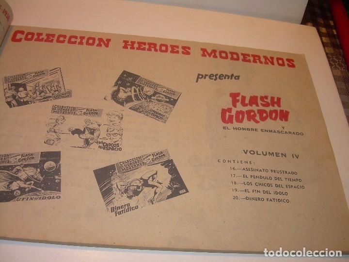 Tebeos: ALBUM DE LUJO....FLASH GORDON...EDIT. DOLAR A&Ntilde;O 1958 - Foto 5