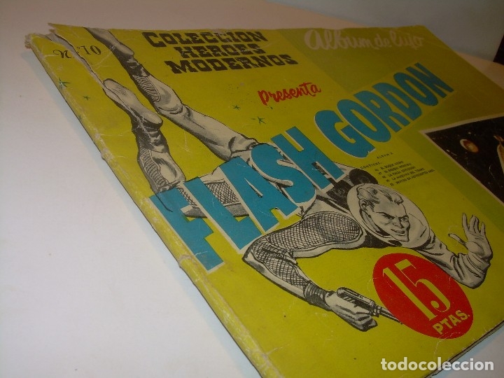 Tebeos: ALBUM DE LUJO....FLASH GORDON...EDIT. DOLAR A&Ntilde;O 1958 - Foto 2