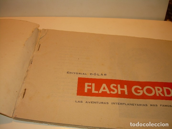 Tebeos: ALBUM DE LUJO....FLASH GORDON...EDIT. DOLAR A&Ntilde;O 1958 - Foto 3