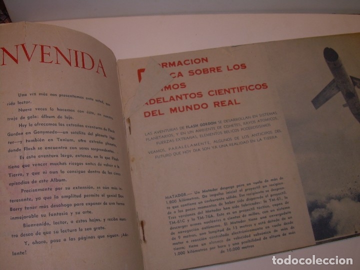 Tebeos: ALBUM DE LUJO....FLASH GORDON...EDIT. DOLAR A&Ntilde;O 1958 - Foto 3