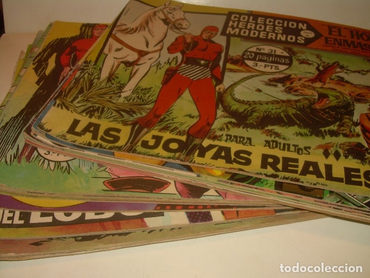 Tebeos: 19 COMICS - TBOS.....EL HOMBRE ENMASCARADO.....EDIT. DOLAR. - Foto 2