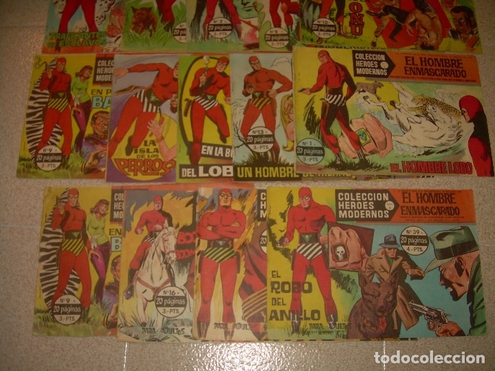 Tebeos: 19 COMICS - TBOS.....EL HOMBRE ENMASCARADO.....EDIT. DOLAR. - Foto 6