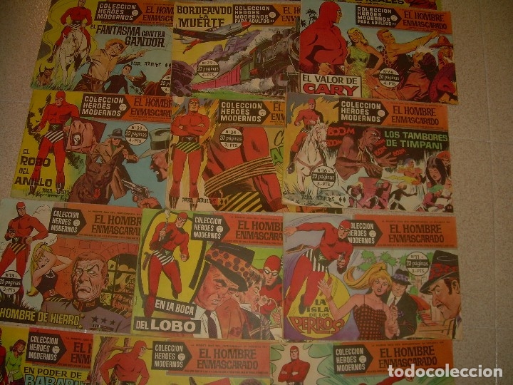 Tebeos: 19 COMICS - TBOS.....EL HOMBRE ENMASCARADO.....EDIT. DOLAR. - Foto 8