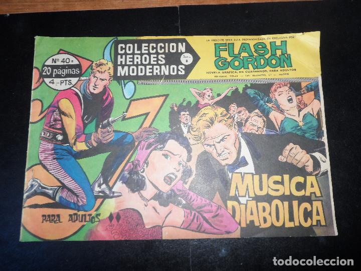 Tebeos: FLASH GORDON HEROES MODERNOS DOLAR SERIE B N&ordm; 40 - Foto 1
