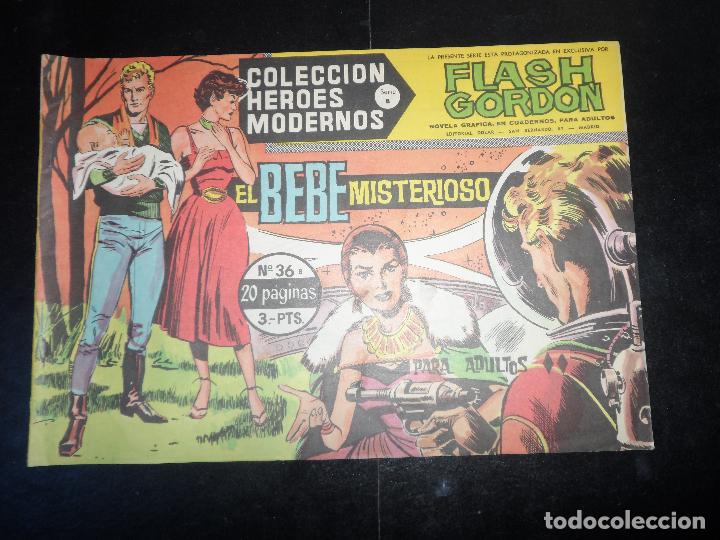 Tebeos: FLASH GORDON HEROES MODERNOS DOLAR SERIE B N&ordm; 36 - Foto 1