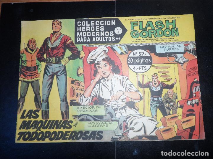 Tebeos: FLASH GORDON HEROES MODERNOS DOLAR SERIE B N&ordm; 52 - Foto 1