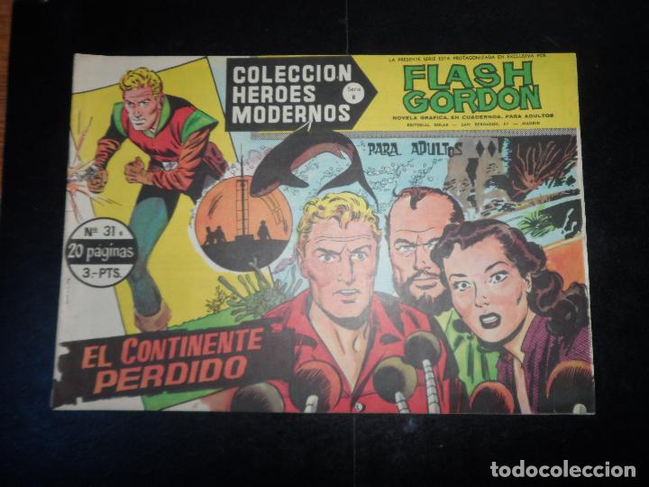 Tebeos: FLASH GORDON HEROES MODERNOS DOLAR SERIE B N&ordm; 31 - Foto 1